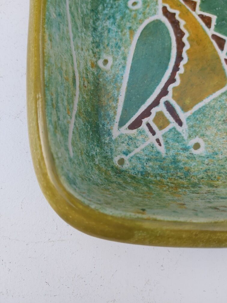 Bernard Lecuyer ceramic dish