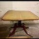 Mahogany console/game table