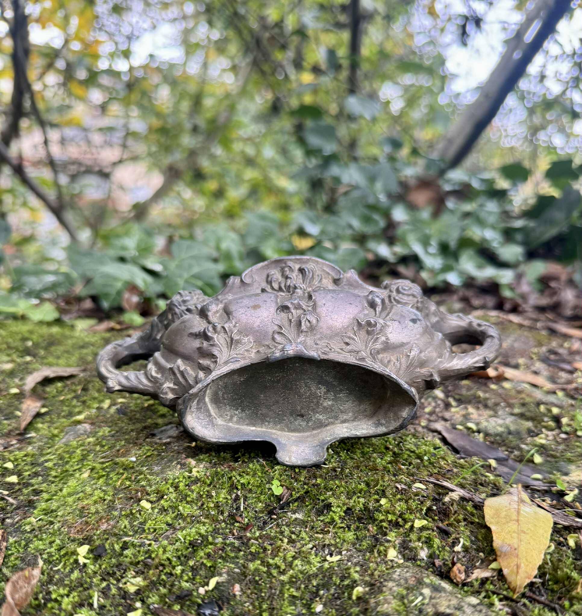 Silver planter from the Napoleon III era