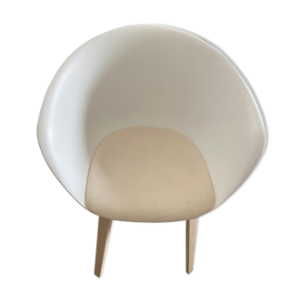 White armchair