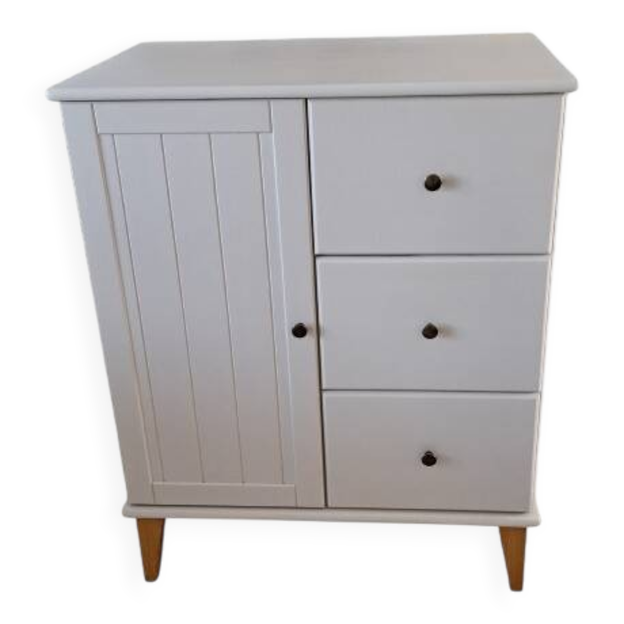 White Lemvig chest of drawers