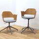 Paire de chaises de bureau vintage Ikéa