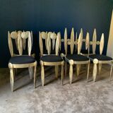 suite of eight chairs