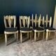 suite of eight chairs