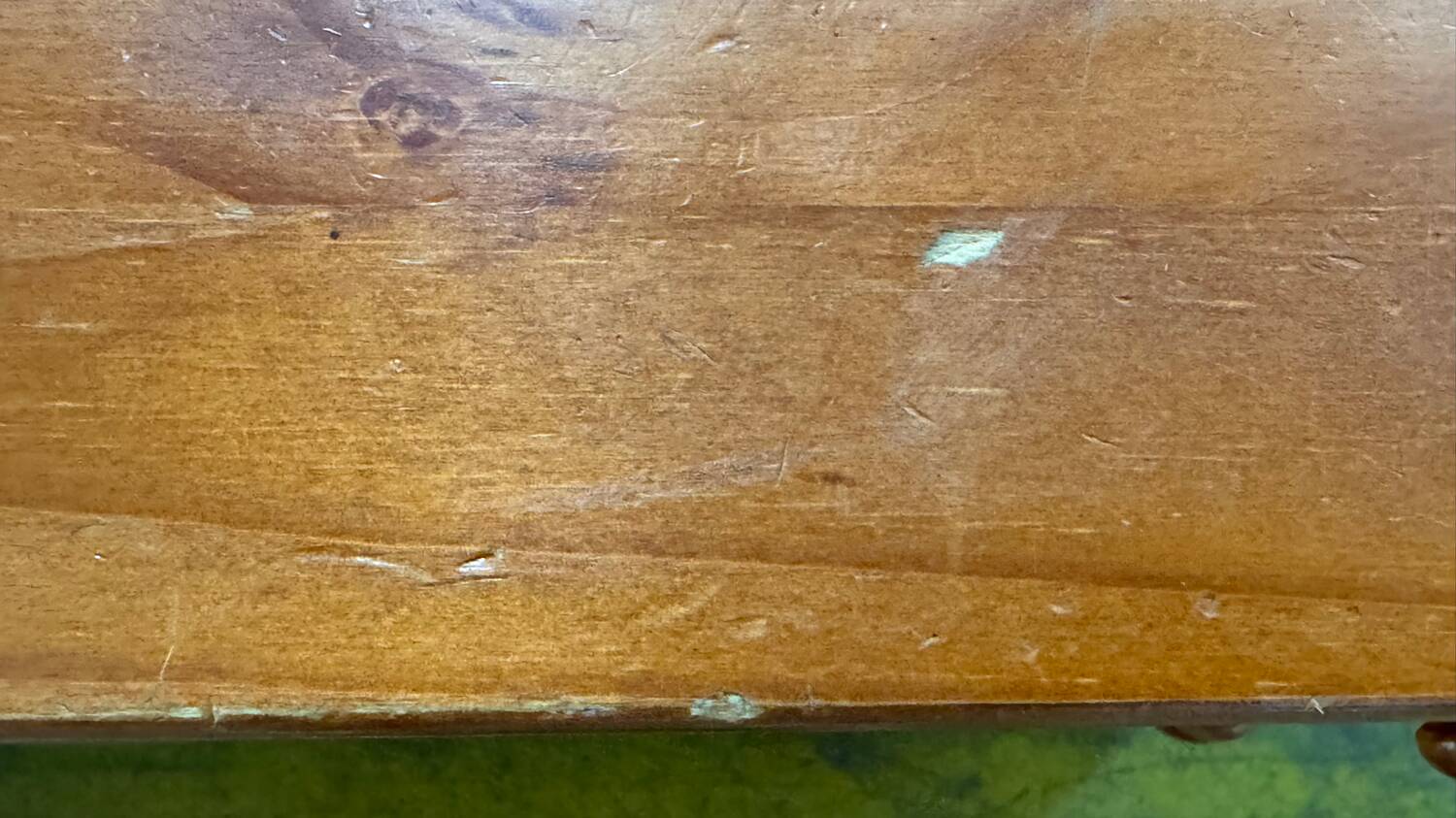 Vintage solid wood desk