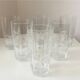 Ensemble de 6 verres à orangeade en Cristal