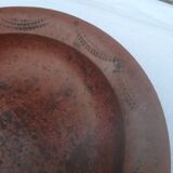Plat en terre cuite ethnique