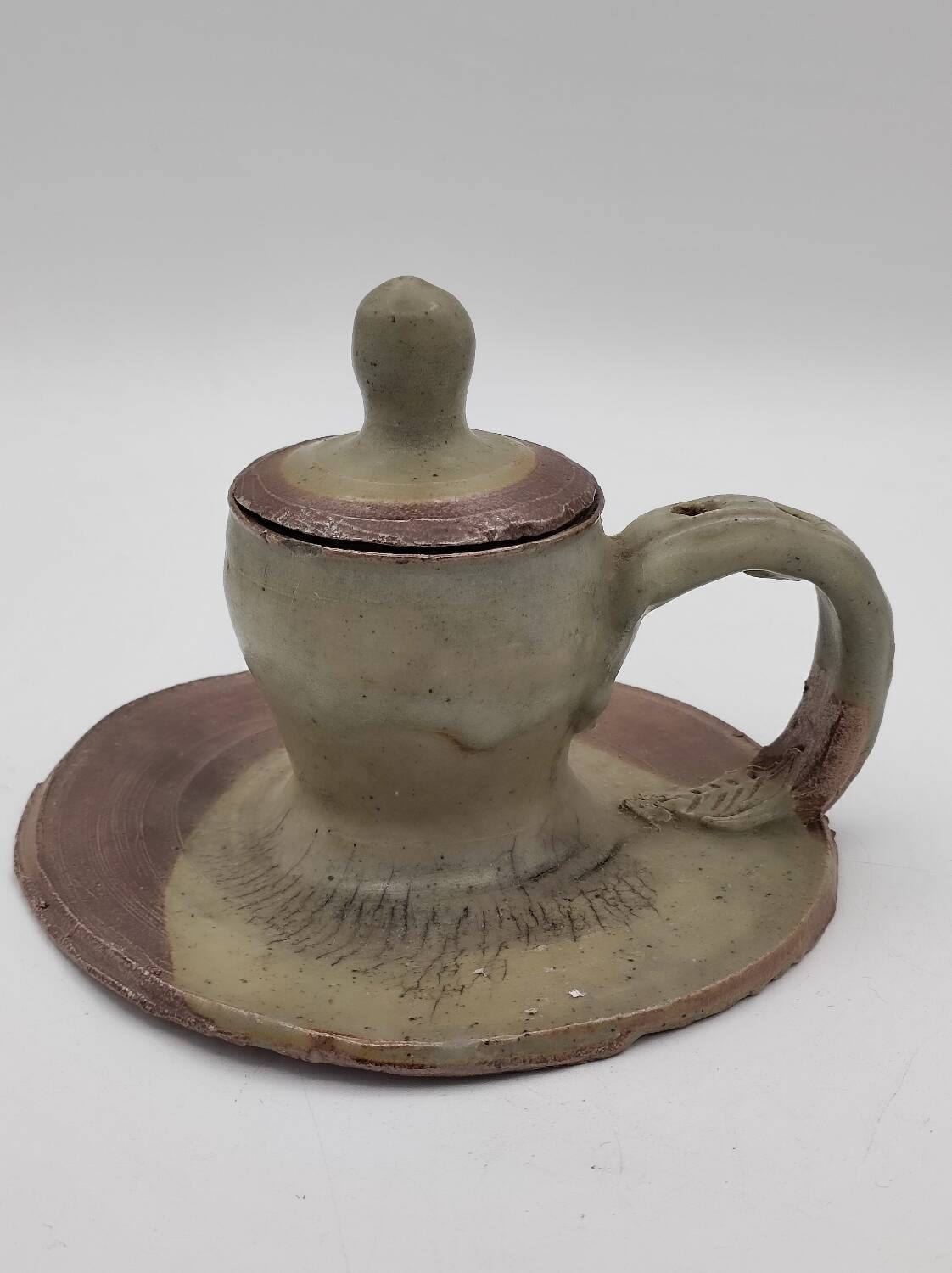 Puisaye sandstone candlestick