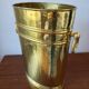Vintage hammered brass umbrella stand – 1970s-80s