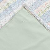 Light Blue & Off White Striped Kilim Rug, 230x310Cm