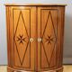 Louis XV corner cupboard with Maltese cross 18th century