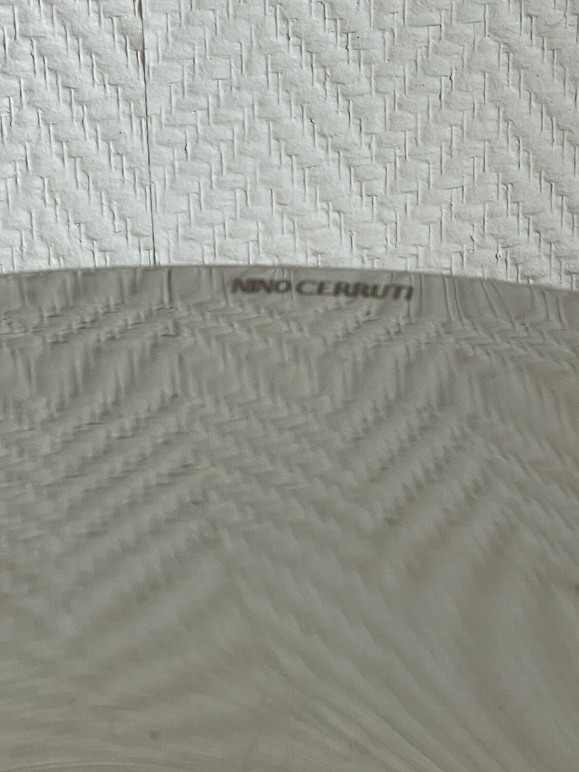 Centre de table minimaliste 1990 Nino Cerruti