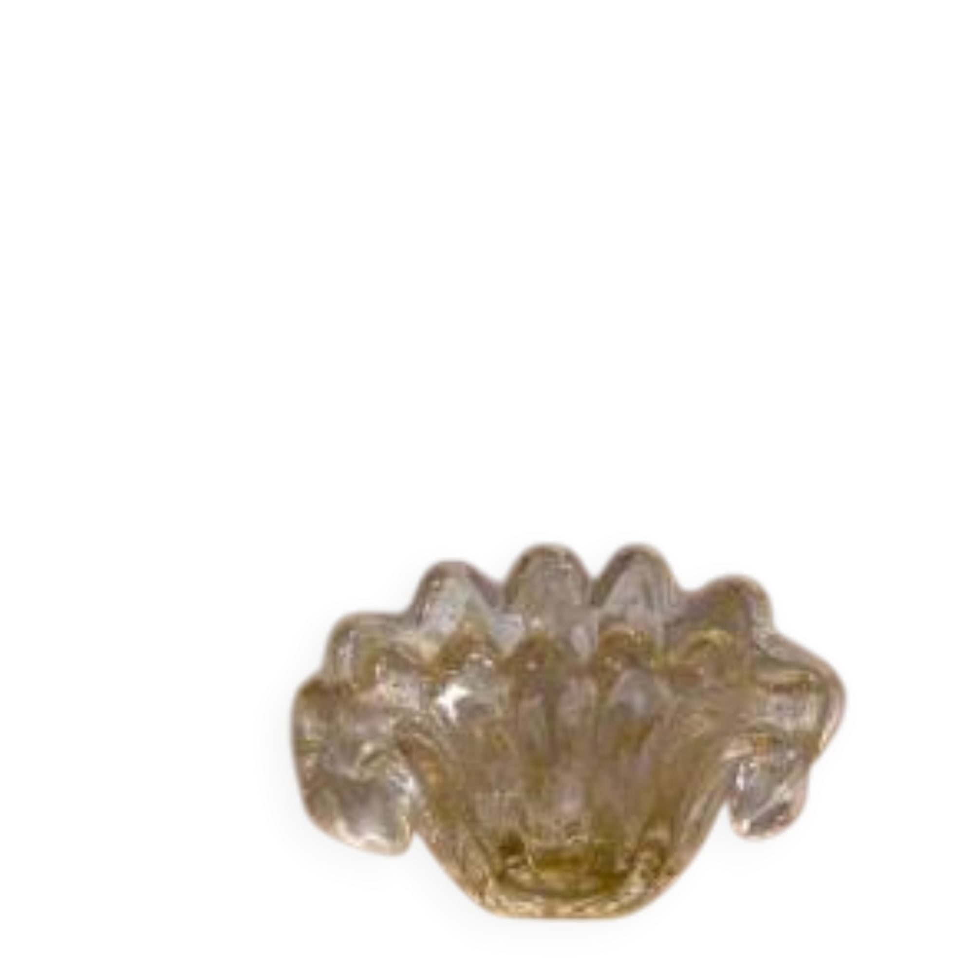 Decorative bowl or empty pocket in Murano glass, Italy, 20th century