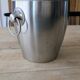 Vintage French stainless steel champagne bucket Létang Rémy