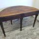 Old half moon table/console