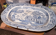 Plat en faience anglaise Staffordshire style 19e