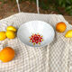 Winterling Schwarzenbach salad bowl, pop sun decor