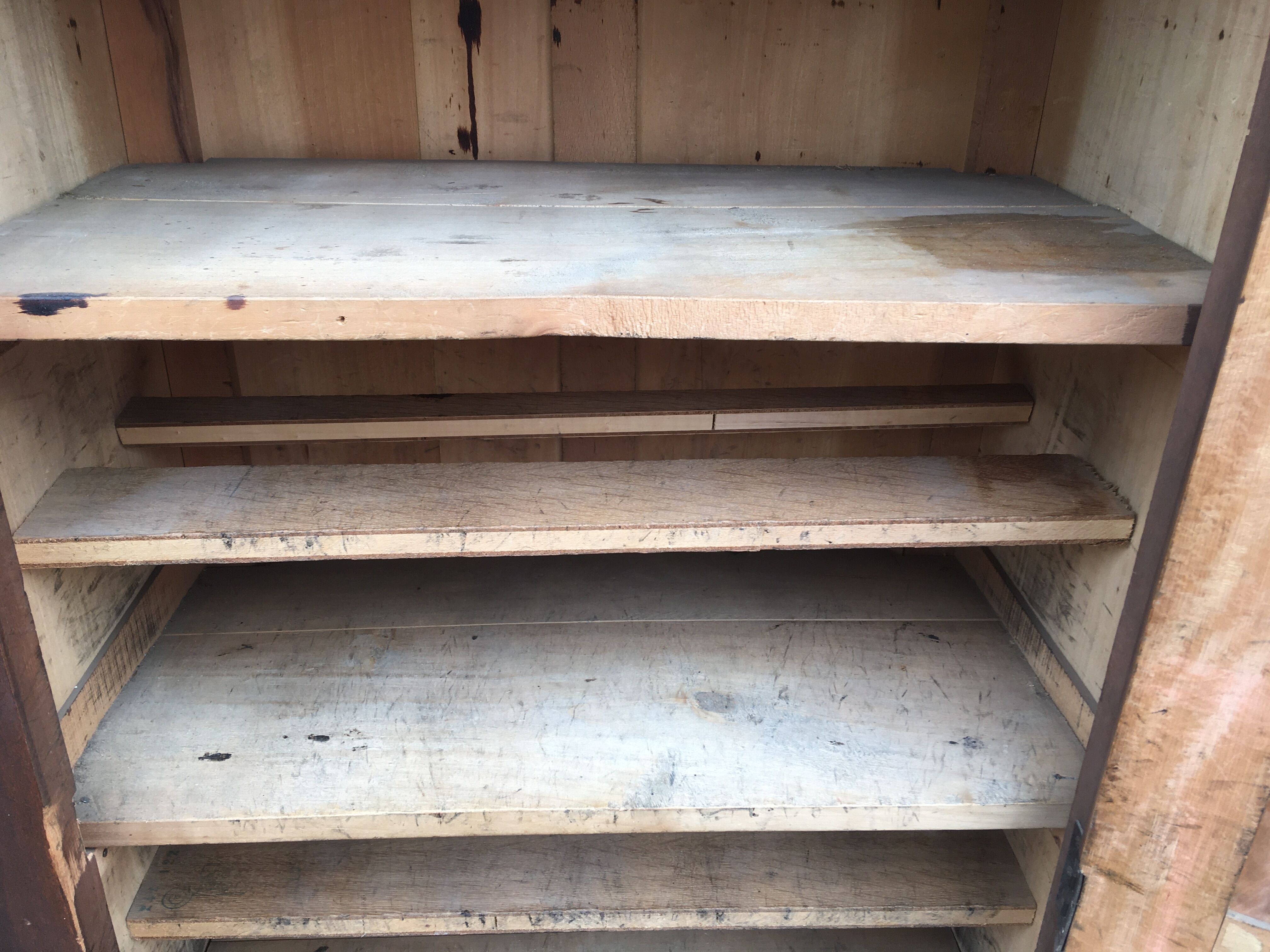 Wardrobe vintage door