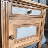 Walnut bedside table
