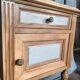 Walnut bedside table
