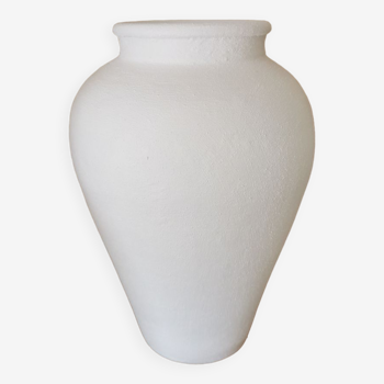 Vase blanc arrondie