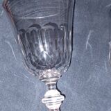 3 verres en cristal