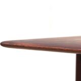Modern Scandinavian coffee table in Rio rosewood by CFC Silkeborg 1960s