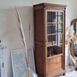 Antique Parisian glass cabinet - bonnet-maker type