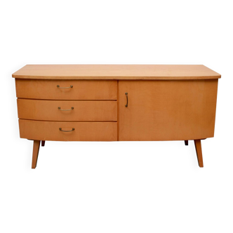 Buffet/commode des années 1950 en érable