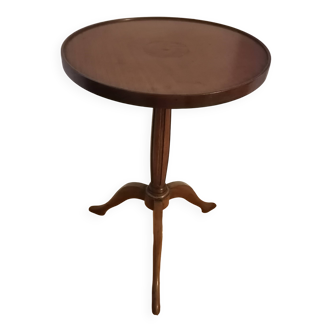 English style mahogany pedestal table