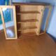 Pair of small display cabinets