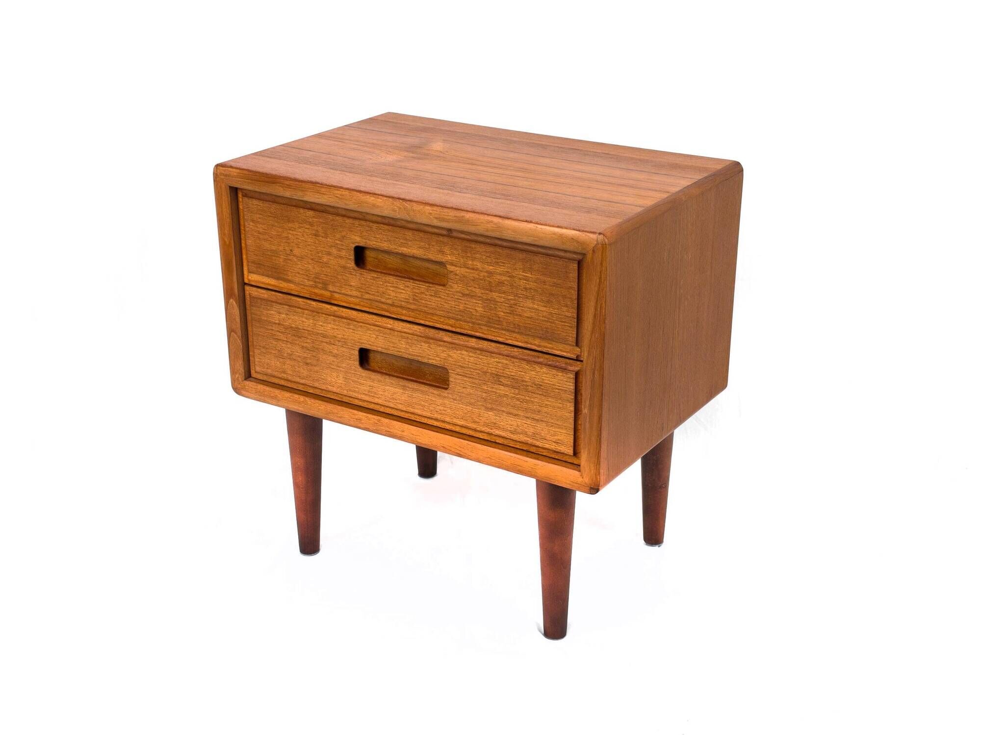 Vintage teak bedside table, 1960s