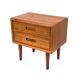 Vintage teak bedside table, 1960s