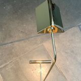 Mid-century floor lamp with counterweight in brass, 1960s