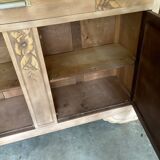 Raw wood sideboard