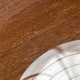 Art glass bowl from the Mid-Century Danish Thule series by Per Lütken for Holmegaard, 1960s.