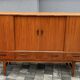 Teak sideboard, denmark, 1970s