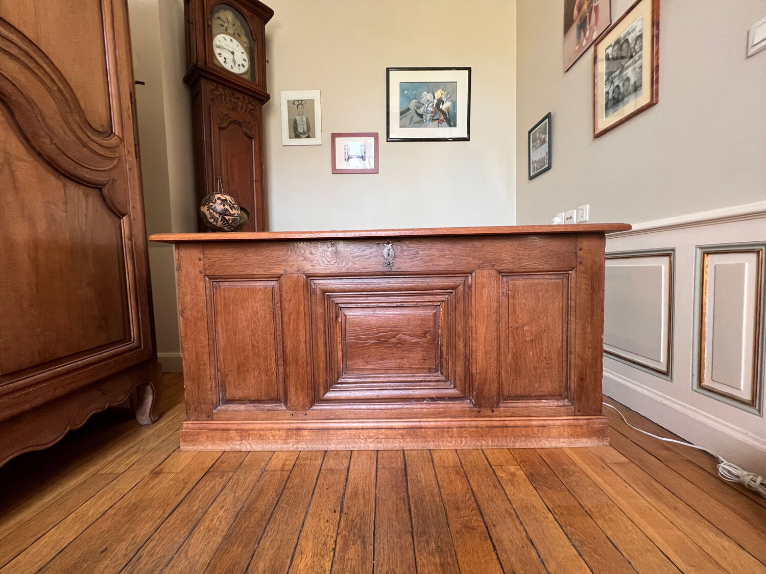Vintage oak desk