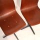 Paire de chaises Pagholz pied étoile