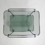 Vintage chrome serving trolley, 1960s