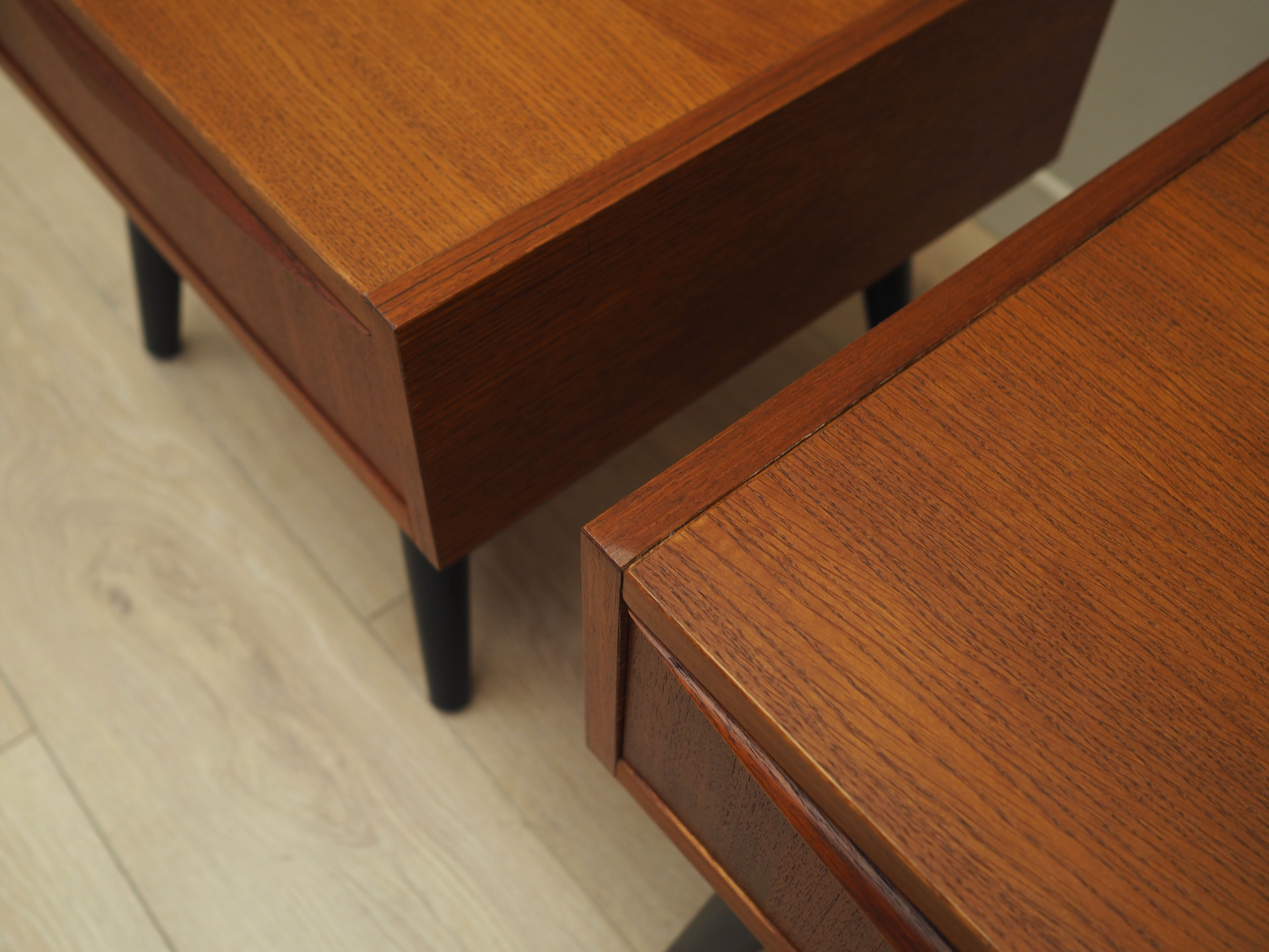 Set of two teak bedside tables, Danish design, 1970, Denmark