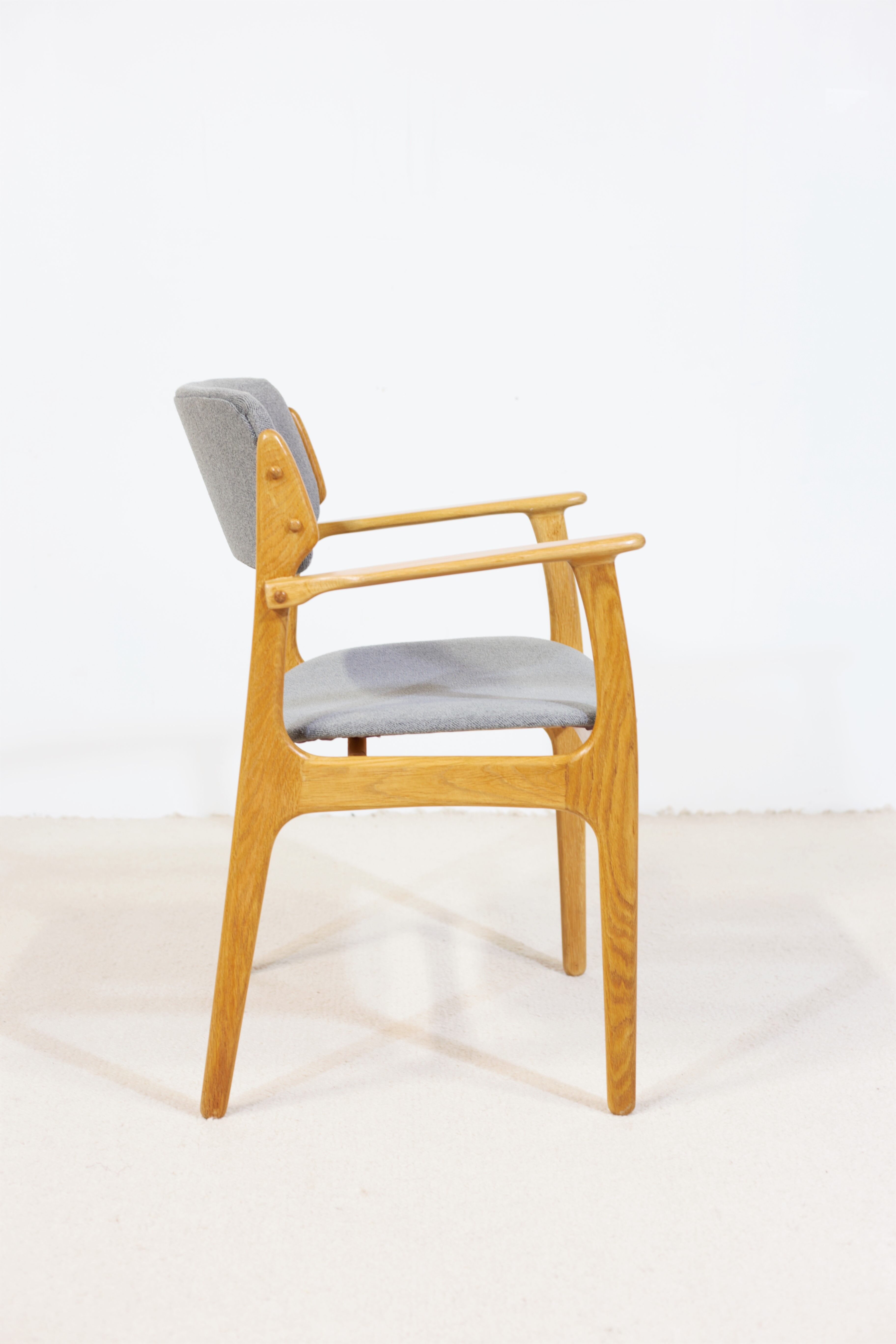 Erik Buch armchair in oak