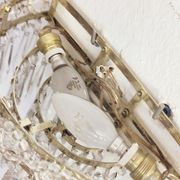 Appliques en cristal classiques. France, années 1950
