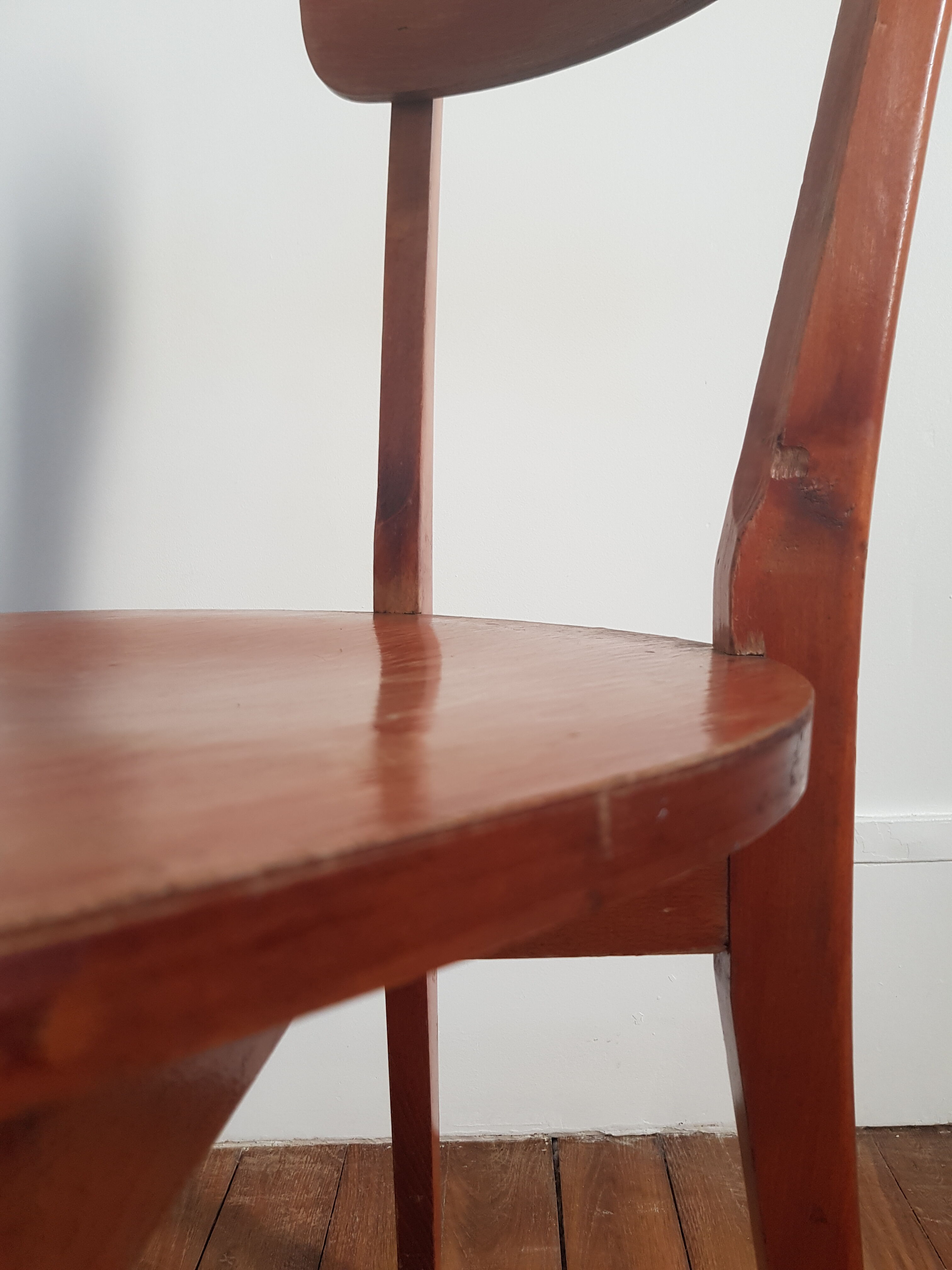 Wooden chair years 50