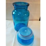 Blue apothecary jar