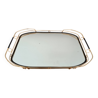 Plateau miroir années 70