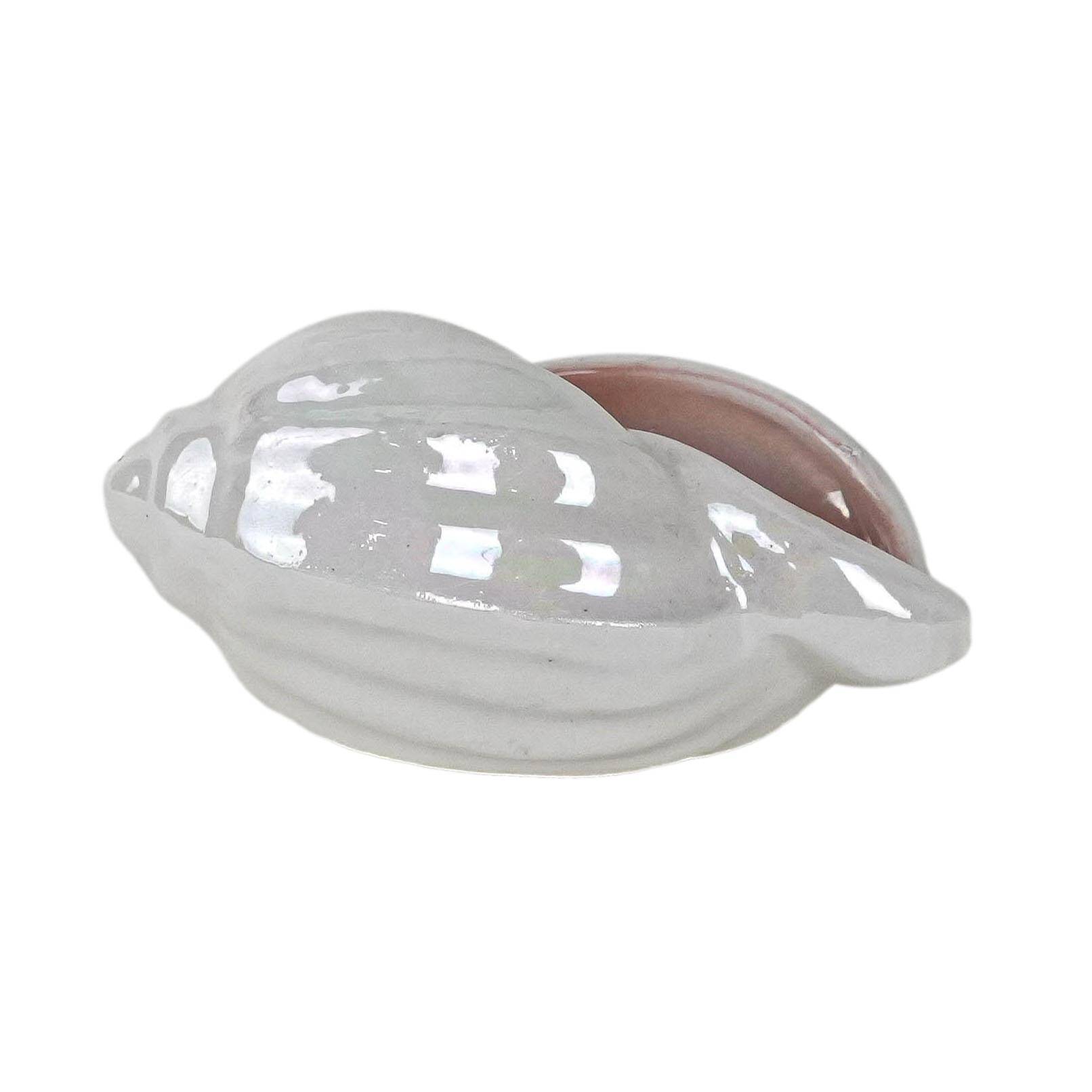 Porcelain seashell, Italian design, 1970s, production: Italy