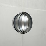 Mid-century modern moon pendant lamp from East Germany by Verner Panton for Erjoka, 1960s.