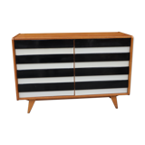 Commode Jiroutek noire et blanche