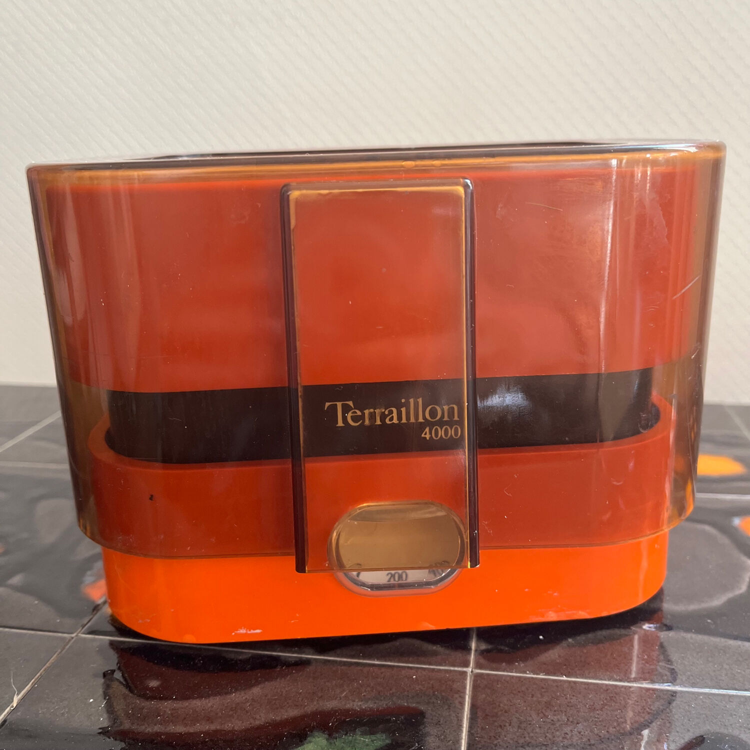 Terraillon 4000 vintage orange scale